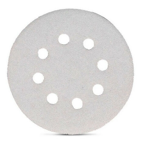SHINA 5 8 trous disques abrasif auto-agrippant Ponceuse Polisseuse Girafe 125mm papier 60-2000 10, 60 