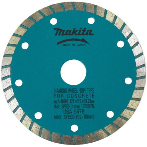 Makita Disque diamant 125 mm Coupe-carreaux - A-80690