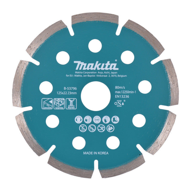 Disque diamant fin pour meuleuse à batterie MAKITA B-53796