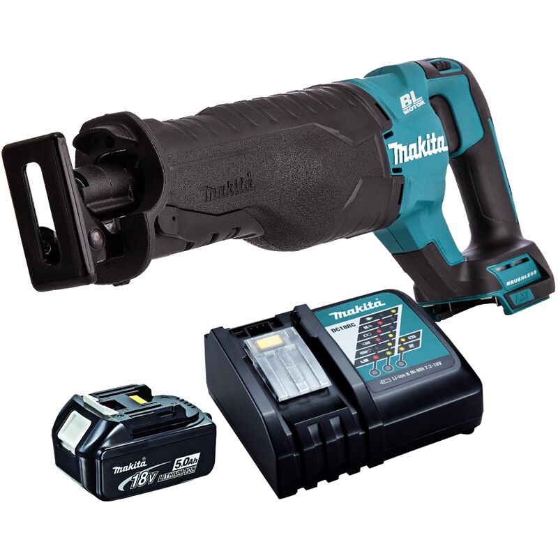 Makita Djr187z 18V Lxt Brushless Reciprocating Saw With 1 X 5.0Ah