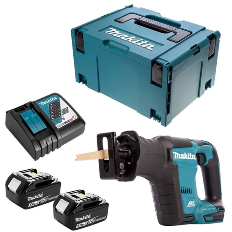 Scie récipro 18V lxt (2x5,0 Ah) en makpac Makita DJR188RTJ