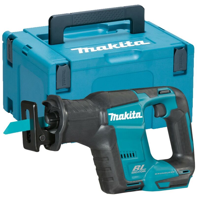 Makita - DJR188Z 18v lxt Brushless Compact Reciprocating Saw Bare + Makpac Case