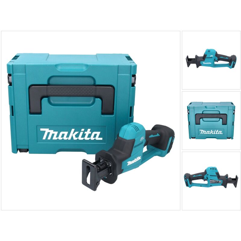 Makita DJR189ZJ Scie récipro sans fil 18V Brushless + Coffret Makpac - sans batterie, sans chargeur