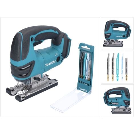 Makita DJV 180 Z Scie sauteuse sans fil 18 V + 5 pcs. jeu de lames de scie sauteuse - sans batterie, sans chargeur