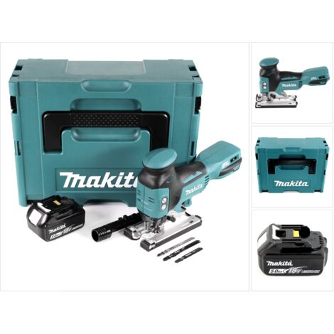 Makita DJV 181 T1J Akku Pendelhubstichsäge 18V Brushless + 1x Akku 5,0Ah + Makpac - ohne Ladegerät