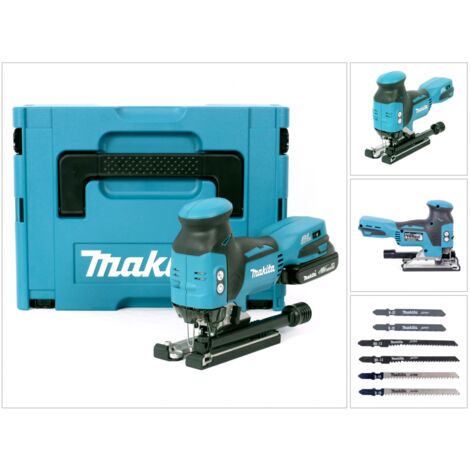 Makita DJV 181 Y1J Seghetto alternativo a batteria 18 V brushless + 1x batteria 1,5 Ah + Makpac - senza caricabatterie