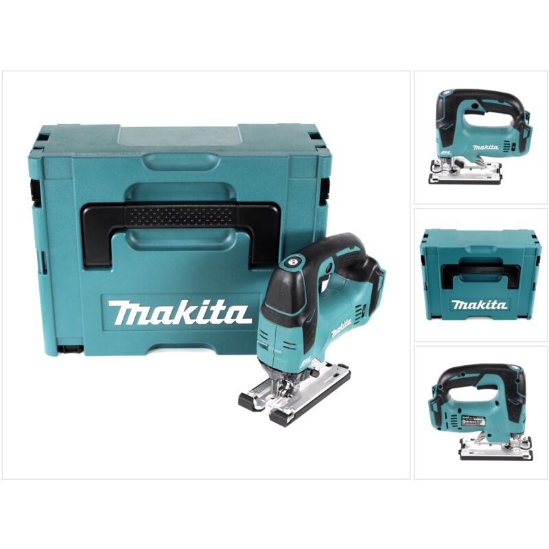 Makita DJV 182 ZJ Seghetto alternativo brushless a batteria 18V 26mm in valigetta Makpac - senza batterie, senza caricabatterie