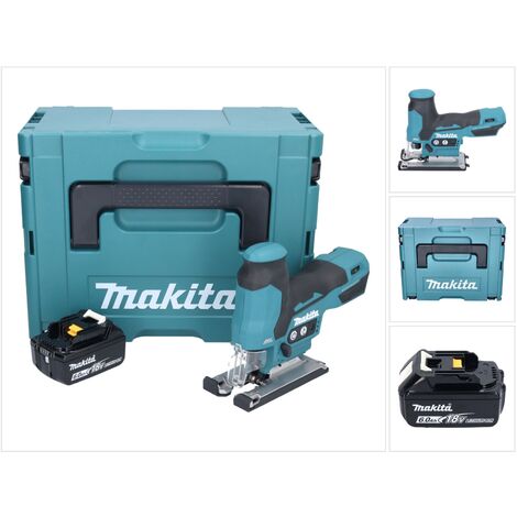 Makita DJV 185 G1J Akku Pendelhubstichsäge 18 V Brushless + 1x Akku 6,0 Ah + Makpac - ohne Ladegerät
