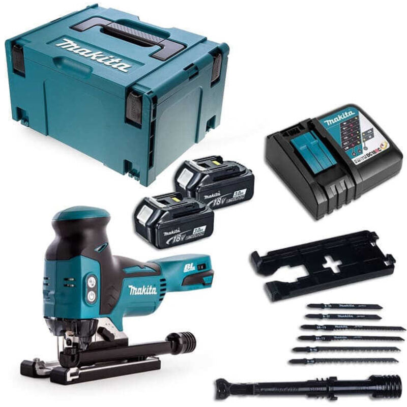 Makita Scie sauteuse 18V lxt 2x3 0 Ah en makpac DJV181RFJ