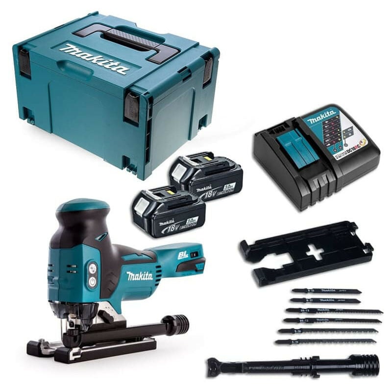 Makita - Scie sauteuse 18V lxt (2x3,0 Ah) en makpac DJV181RFJ