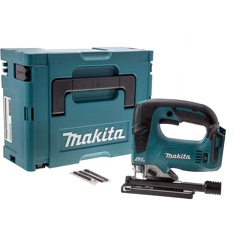 Makita - DJV182Z 18v lxt Brushless Top Handle Jigsaw + Makpac Carry Case DJV182ZJ