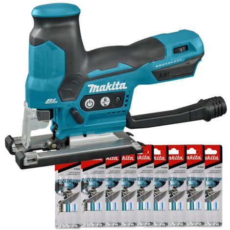 Makita DJV185Z 18v LXT Brushless Top Handle Jigsaw Bare +25 Super Express Blades