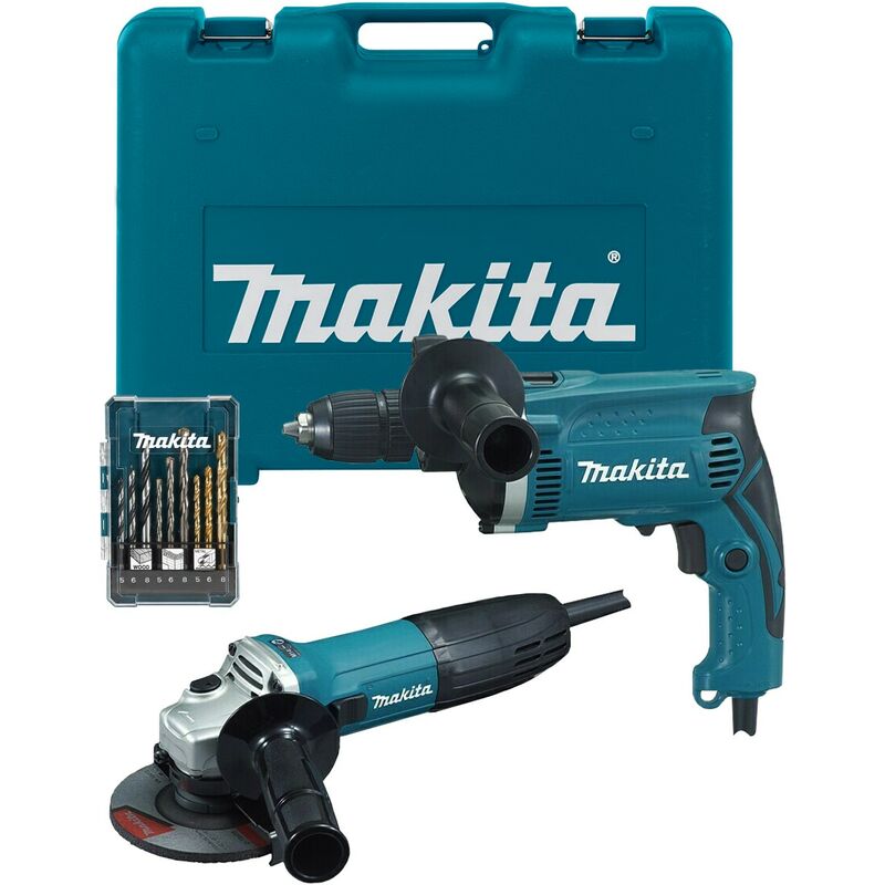 

MAKITA Kit DK0049X1 (GA4530R + HP1631 + Maletín + Accesorios)