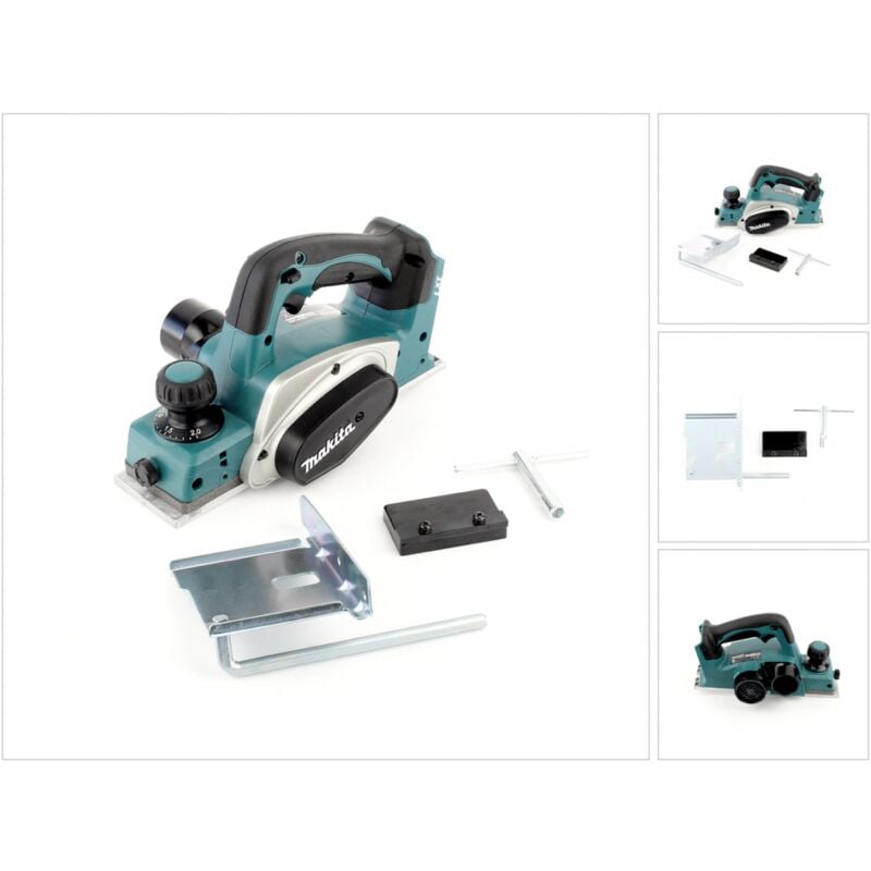 Dkp 180 z Rabot à batterie 18 v 82 mm Solo - sans batterie, sans chargeur - Makita