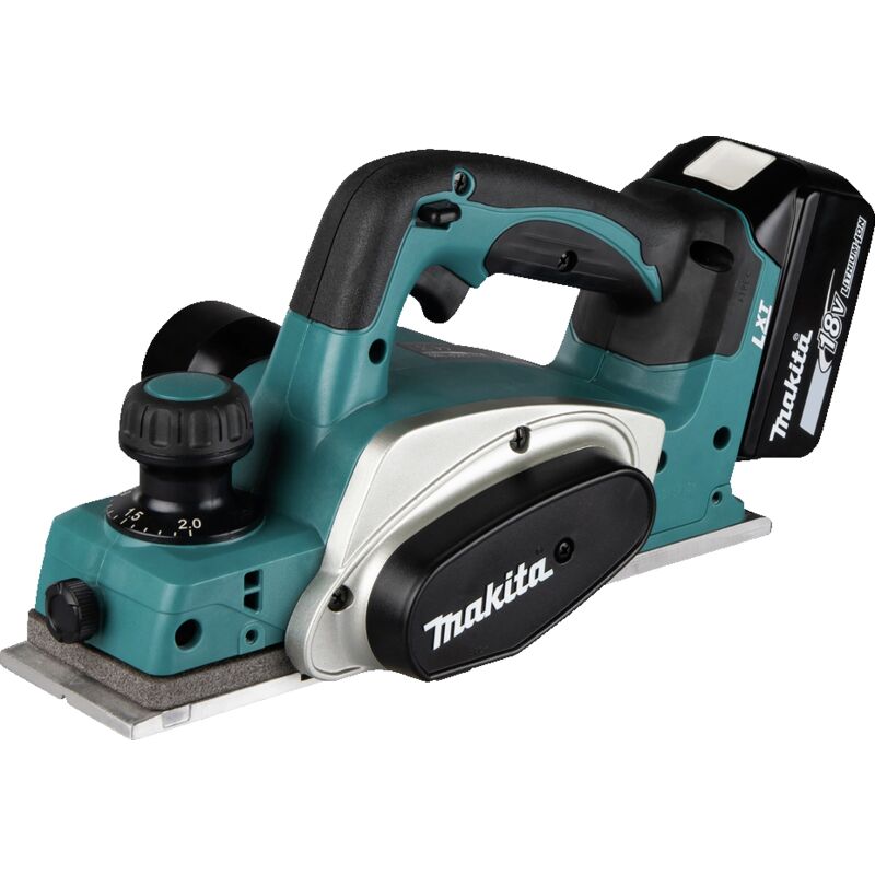 

Makita Cepillo a batería 18V 82mm DKP180RTJ | 2x batería 5.0 Ah Makpac