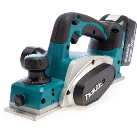Makita DKP180RTJ 18v LXT 82mm Cordless Planer 2 x 5.0Ah Batteries