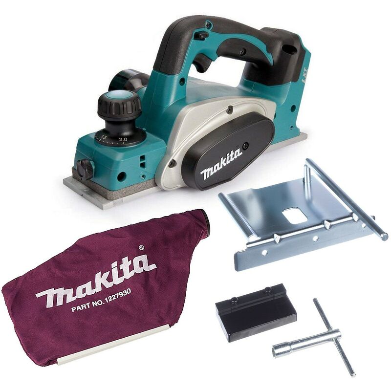 Makita - DKP180Z 18v Planer LXT Lithium Ion Cordless Bare Tool - Includes Dust Bag