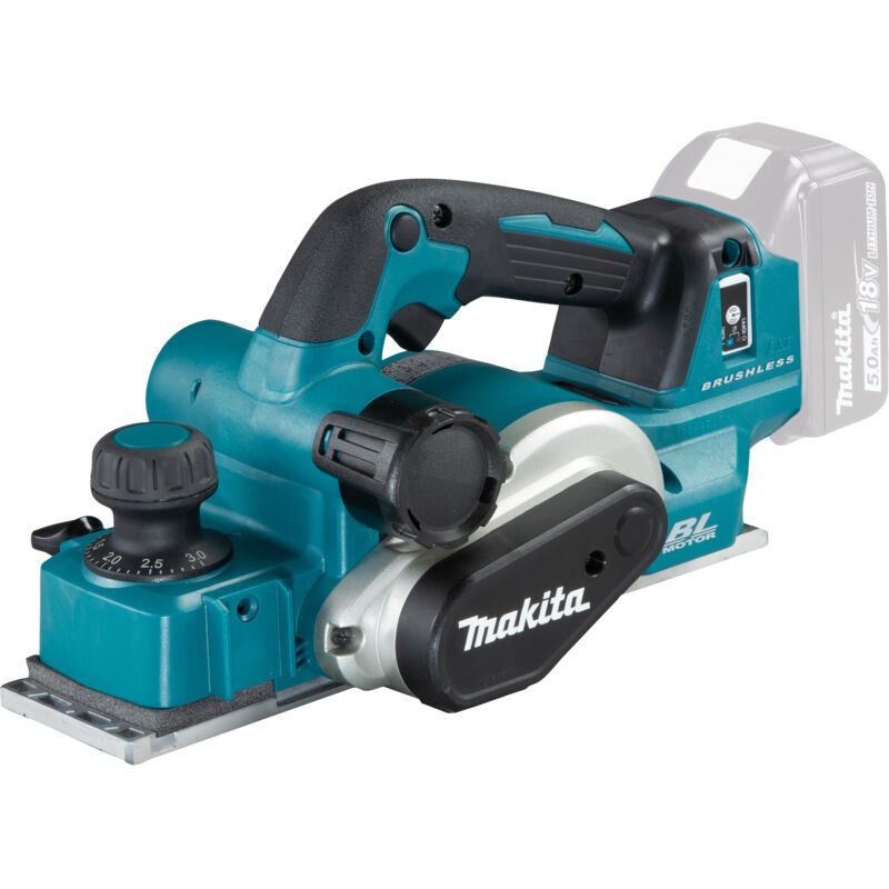 Makita DKP 181 Z Rabot Sans Fil 82 mm - vue 4