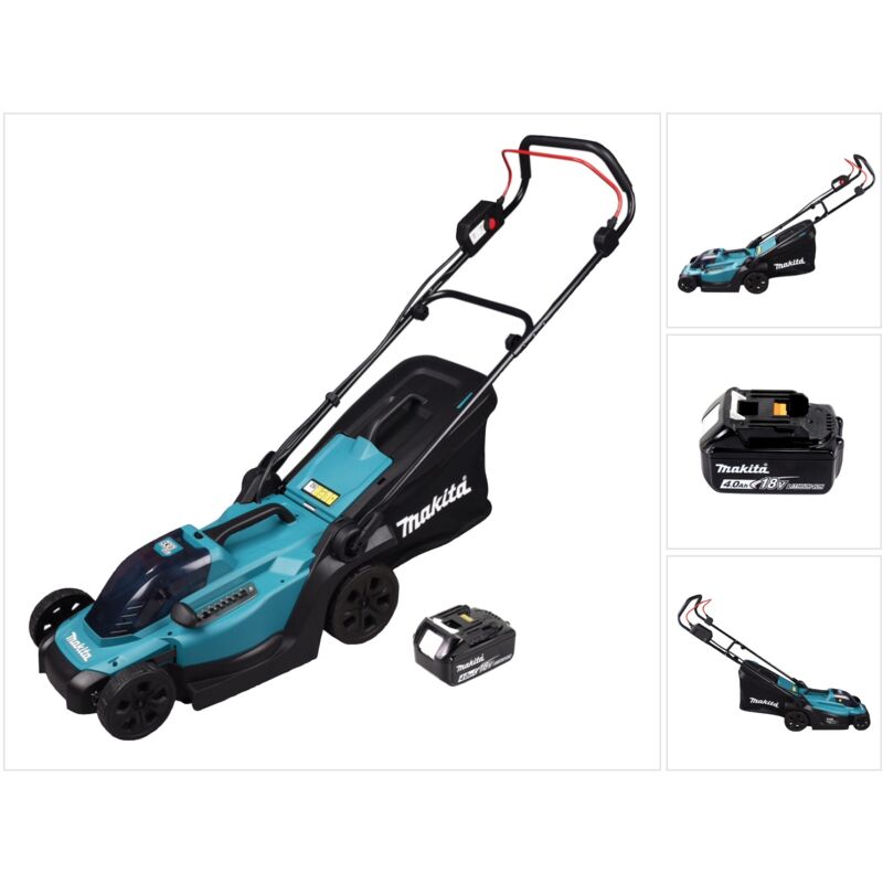 Dlm 330 M1 Tondeuse à gazon sans fil 18 v 33 cm 30 l + 1x batterie 4,0 Ah - sans chargeur - Makita