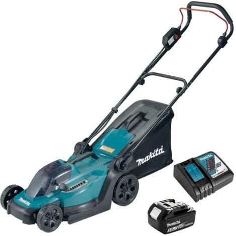 Makita DLM 330 RT cortacésped sin cable 18 V 33 cm 30 l + 1x batería 5.0 Ah + cargador