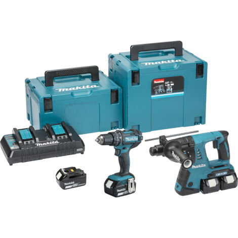 MAKITA DLX2137PTJ 18v Twin pack