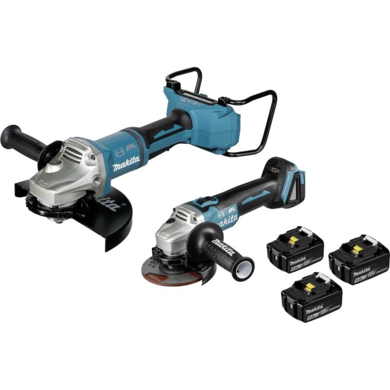 MAKITA  dlx2245pt1 set de meuleuses d'angle DFX-611081