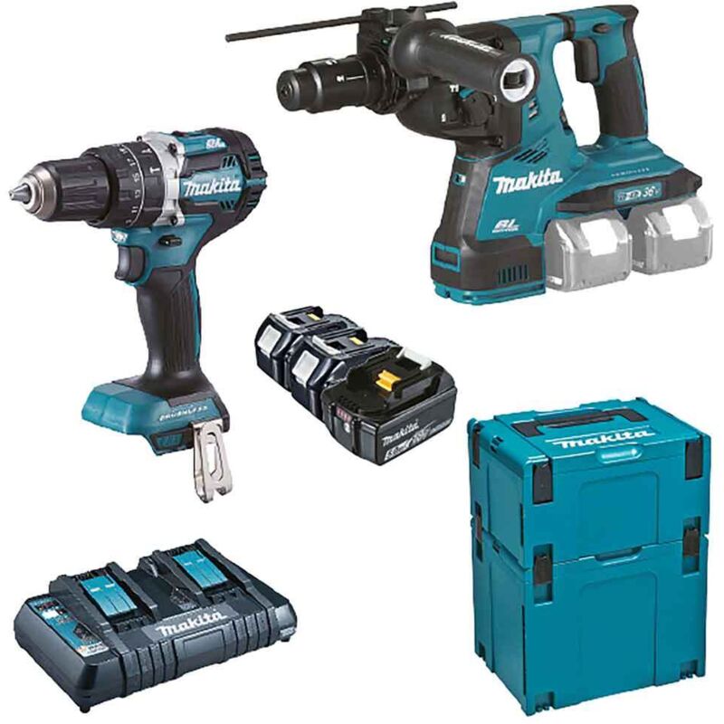 Makita - DLX2280PTJ Jeu d'outils électriques sans fil