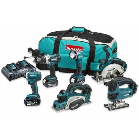Makita DLX6067PT 18v 6 Piece Combo Kit LXT