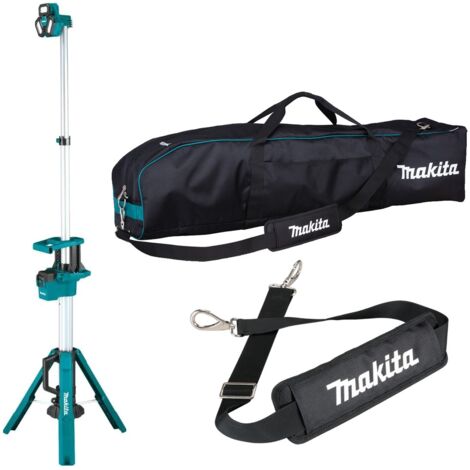 Makita DML814 18v LXT LED 3 Way Tripod Site Light Head Cordless + Bag & Strap