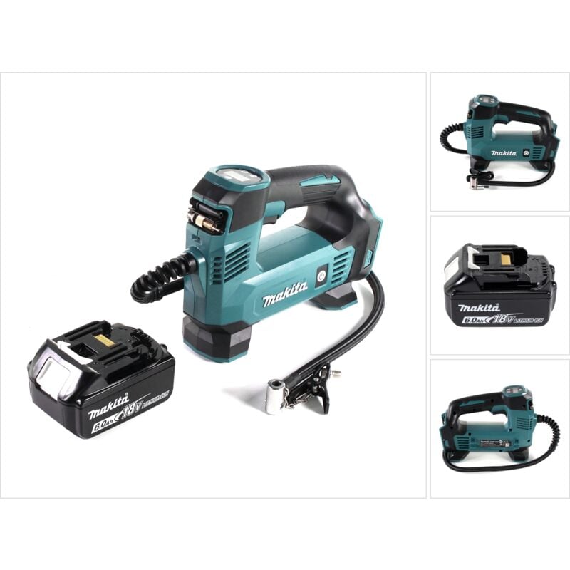 Dmp 180 G1 Compresseur sans fil 18 v 8,3 bar 1x Batterie 6,0 Ah - sans chargeur - Makita
