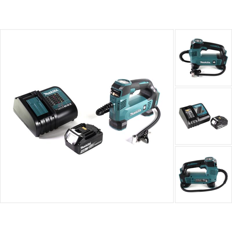 Makita - dmp 180 RM1 compresseur à batterie 18 v 8,3 bar + 1x batterie 4,0 Ah + chargeur