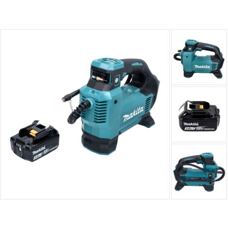 Makita DMP 181 F1 Gonfleur sans fil 11,1 bar 18 V + 1x Batterie 3,0 Ah - sans chargeur