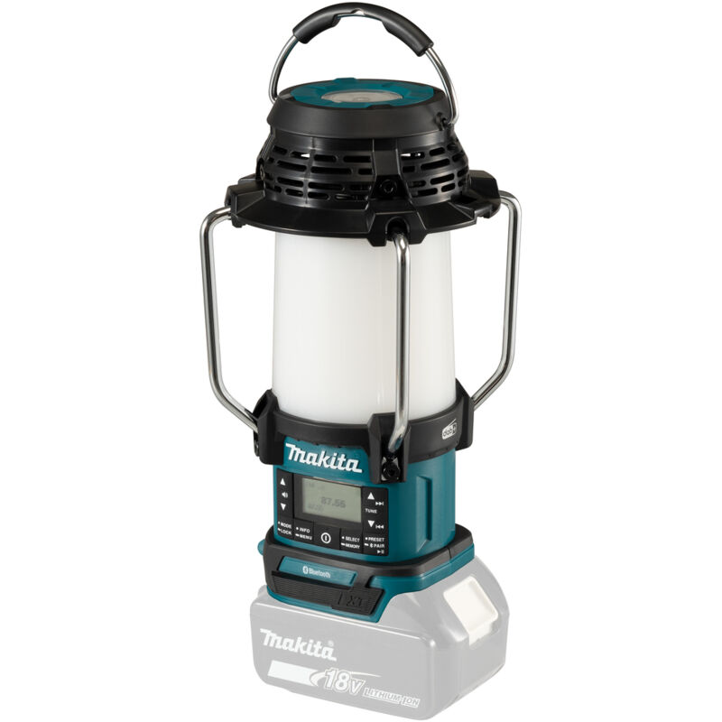 DMR056 Radio sans fil 18V fm dab+ avec lanterne 360° et lampe de poche IP65 Solo - Makita
