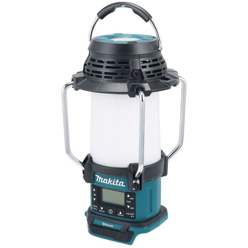 Makita Zubehör - 18V Akku-Radio mit 310 lm Laterne, Bluetooth, ohne Akku und Ladegerät DMR057
