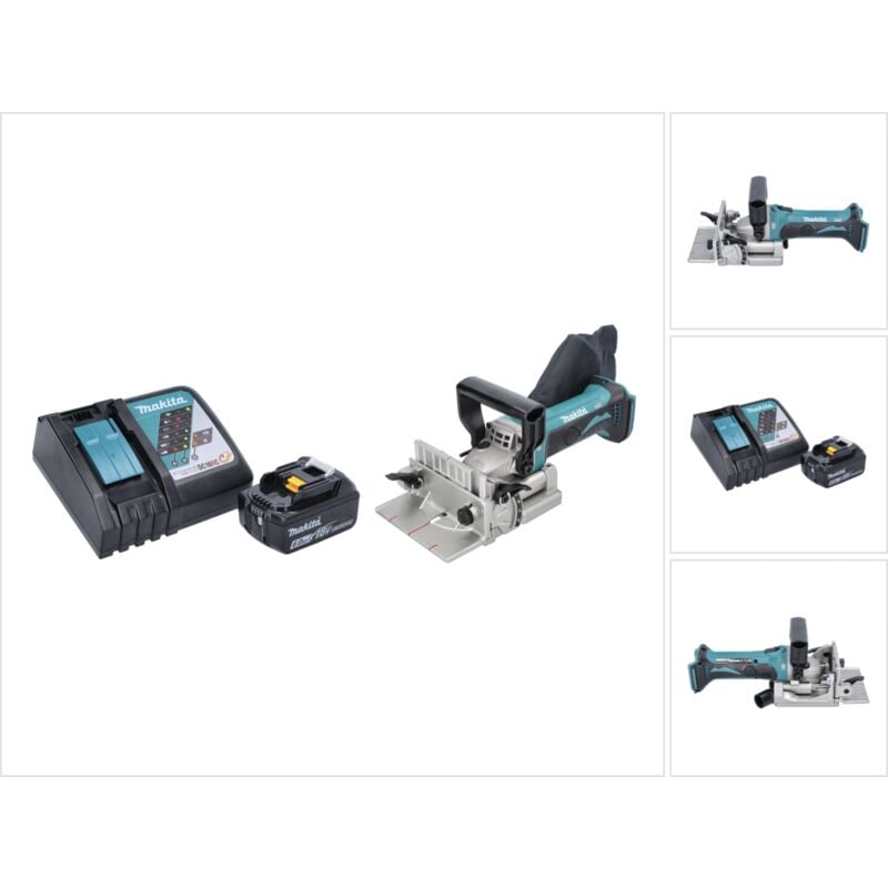 Makita - dpj 180 RG1 Plastificatrice a batteria 18 v - 100 mm + 1x batteria 6,0 Ah + caricatore