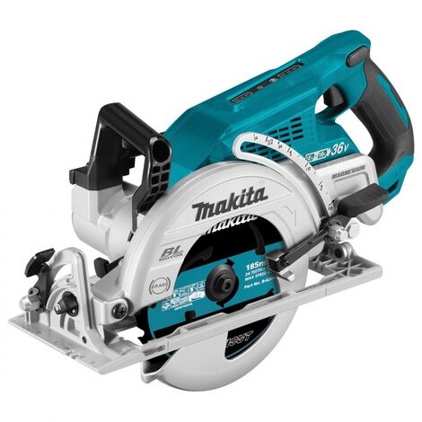 Makita DRS780Z 18V/36V LXT Twin 185mm Cordless Rear Handle Circular Saw (Body Only)