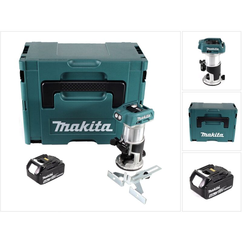 Drt 50 M1J Multifonctions sans fil 18V + 1x batterie 4,0 Ah en Makpac 3 - sans chargeur - Makita