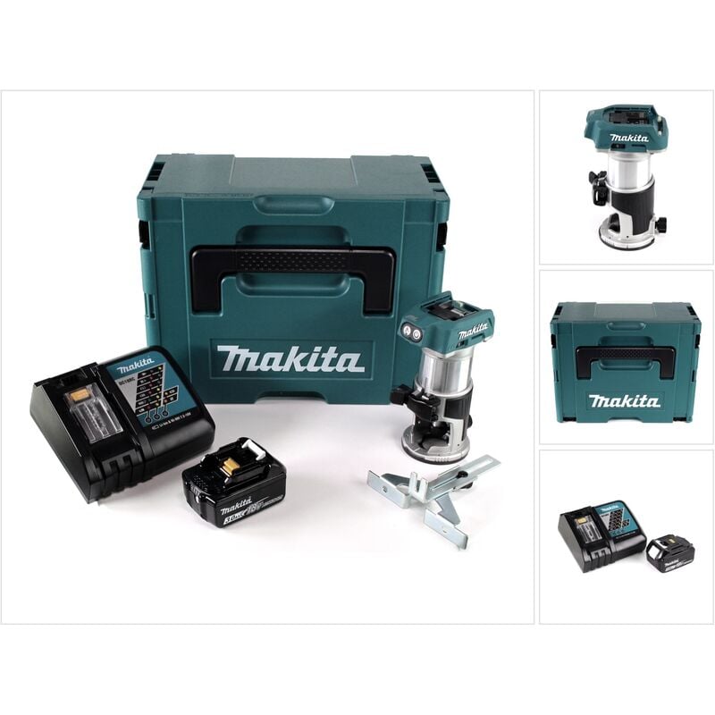 Makita - drt 50 RF1J Multifonctions sans fil brushless 18V + 1x batterie 3,0 Ah + chargeur rapide en Makpac 3