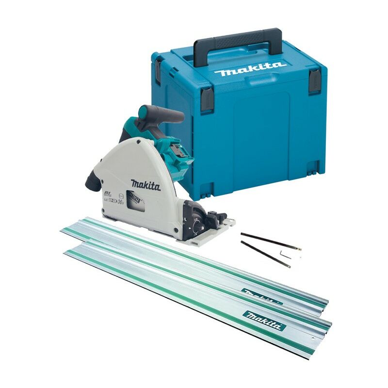 Makita - DSP600ZJ body kit Twin 18v Plunge saw 165mm blade