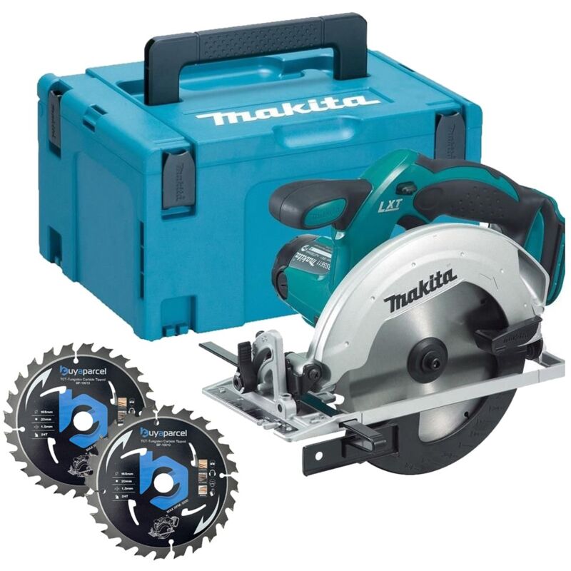 Makita DSS611Z 18V LXT Lithium 165mm Circular Saw Bare + Makpac + 2 Extra Blades