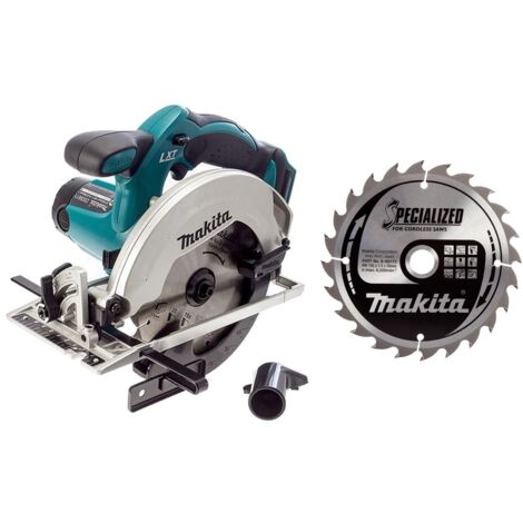 Makita DSS611Z 18V LXT Lithium Ion 165mm Circular Saw Bare + Specialized Blade