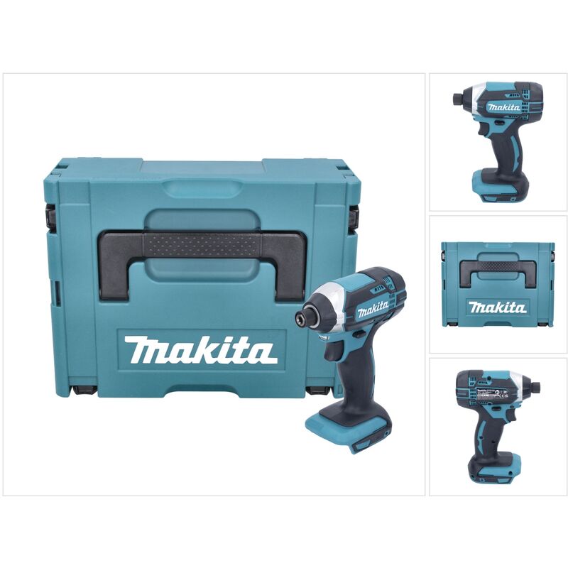 

Makita DTD 152 ZJ Atornillador de impacto a batería 18V Color negro en Makpac 2 - Sin cargador, sin batería incluidos