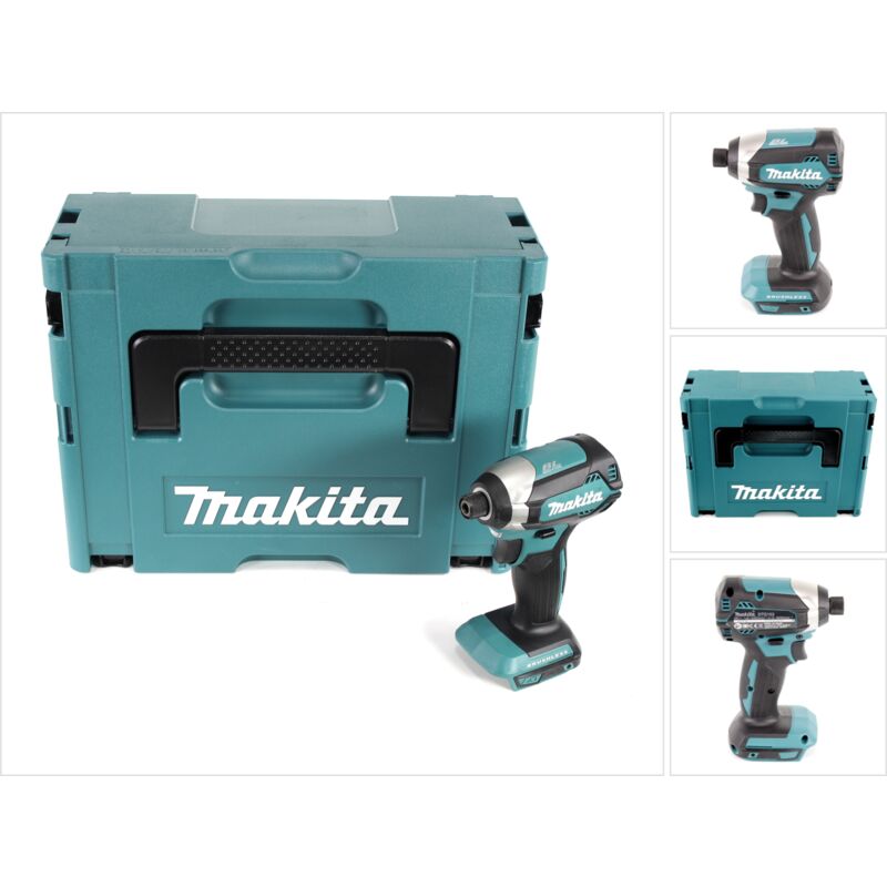Makita - dtd 153 zj 18V Brushless Visseuse à choc sans fil + Coffret Makpac - sans Batterie, ni Chargeur