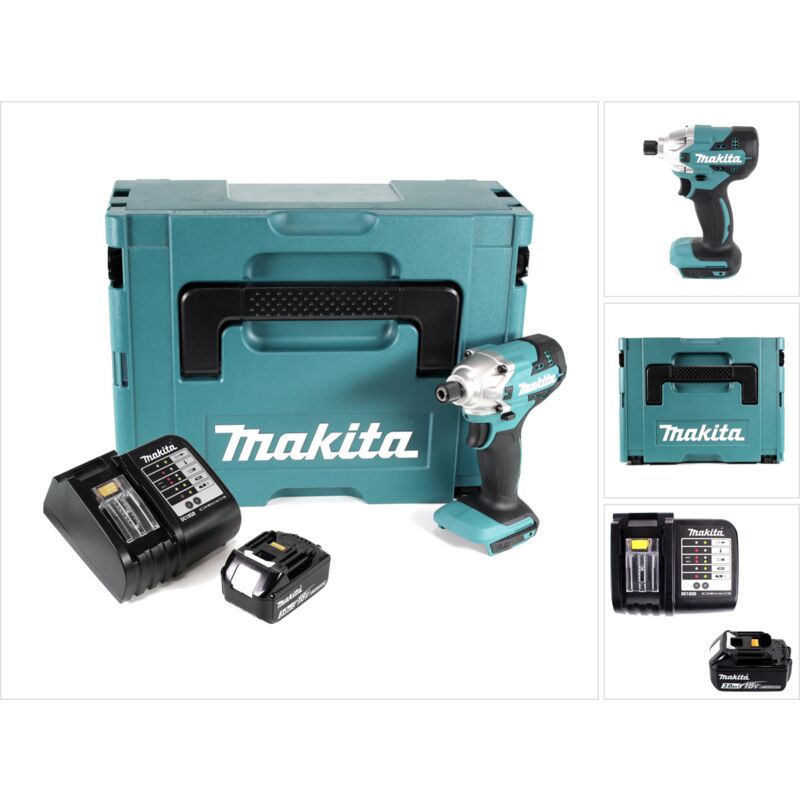 Avvitatore a impulsi a batteria Makita DTD 156 SF1J 18V 155Nm + 1x batteria ricaricabile 3.0Ah + caricabatterie + Makpac