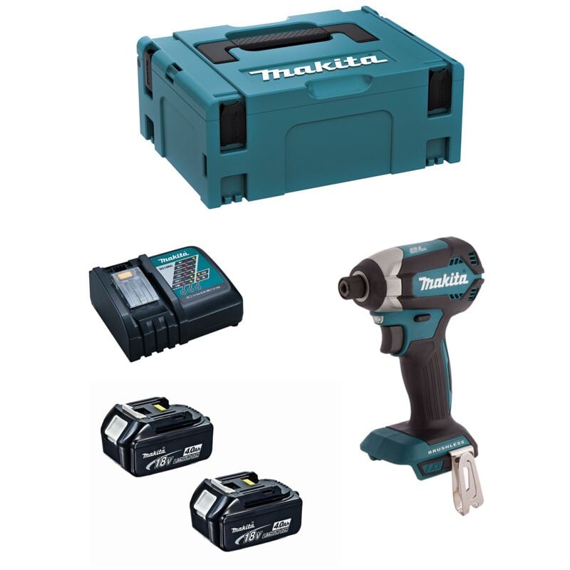 Impact Driver MAKITA DTD152RMJ (2 x 4,0 Ah + DC18RC + MAKPAC 2)
