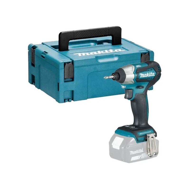 Avvitatore a percussione 18V Li-Ion lxt 140Nm (Solo prodotto) in makpac Makita DTD155ZJ