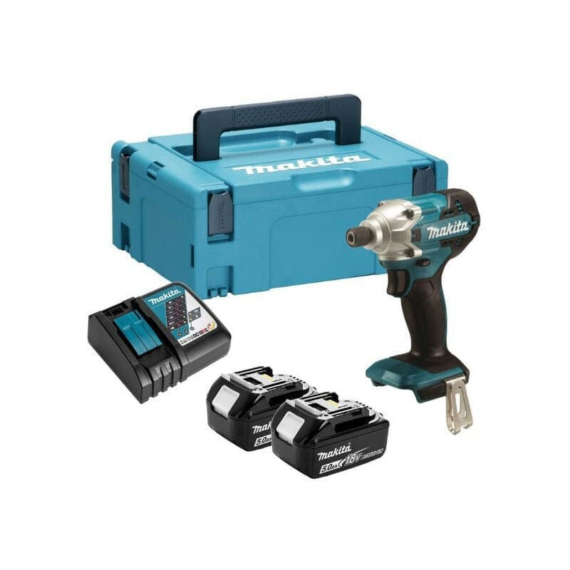 Visseuse à chocs 18V lxt 155Nm (2x5.0 Ah) en Makpac Makita DTD156RTJ