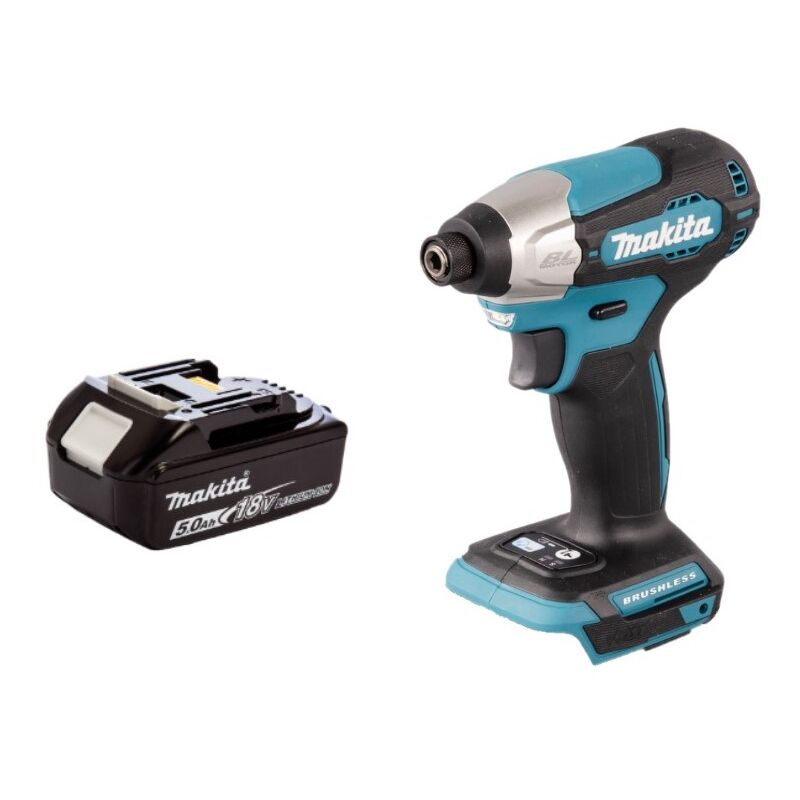 DTD157T1 Visseuse à chocs Li-Ion 18V lxt 140Nm 1 x 5.0Ah Batterie - Makita