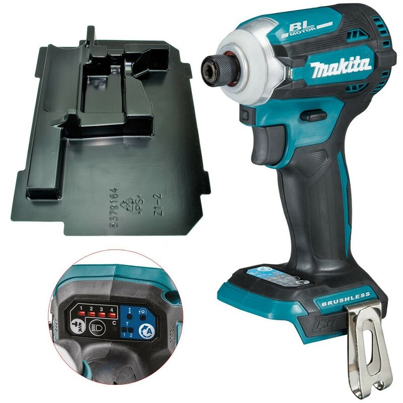 Makita DTD171Z 18v LXT Brushless 8 Stage Impact Driver A-MODE + Makpac Inlay