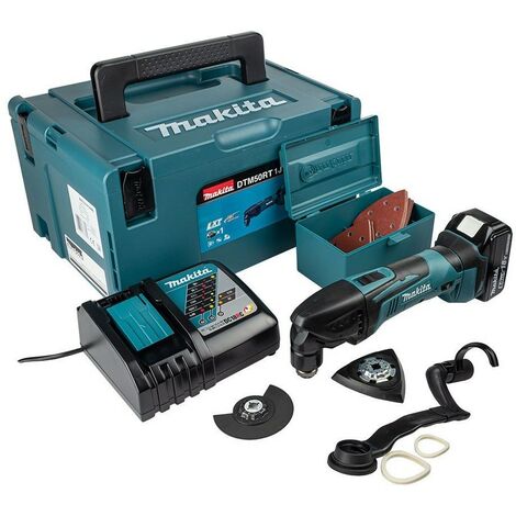 MAKITA DTM50RT1J1 18v Multi function tool